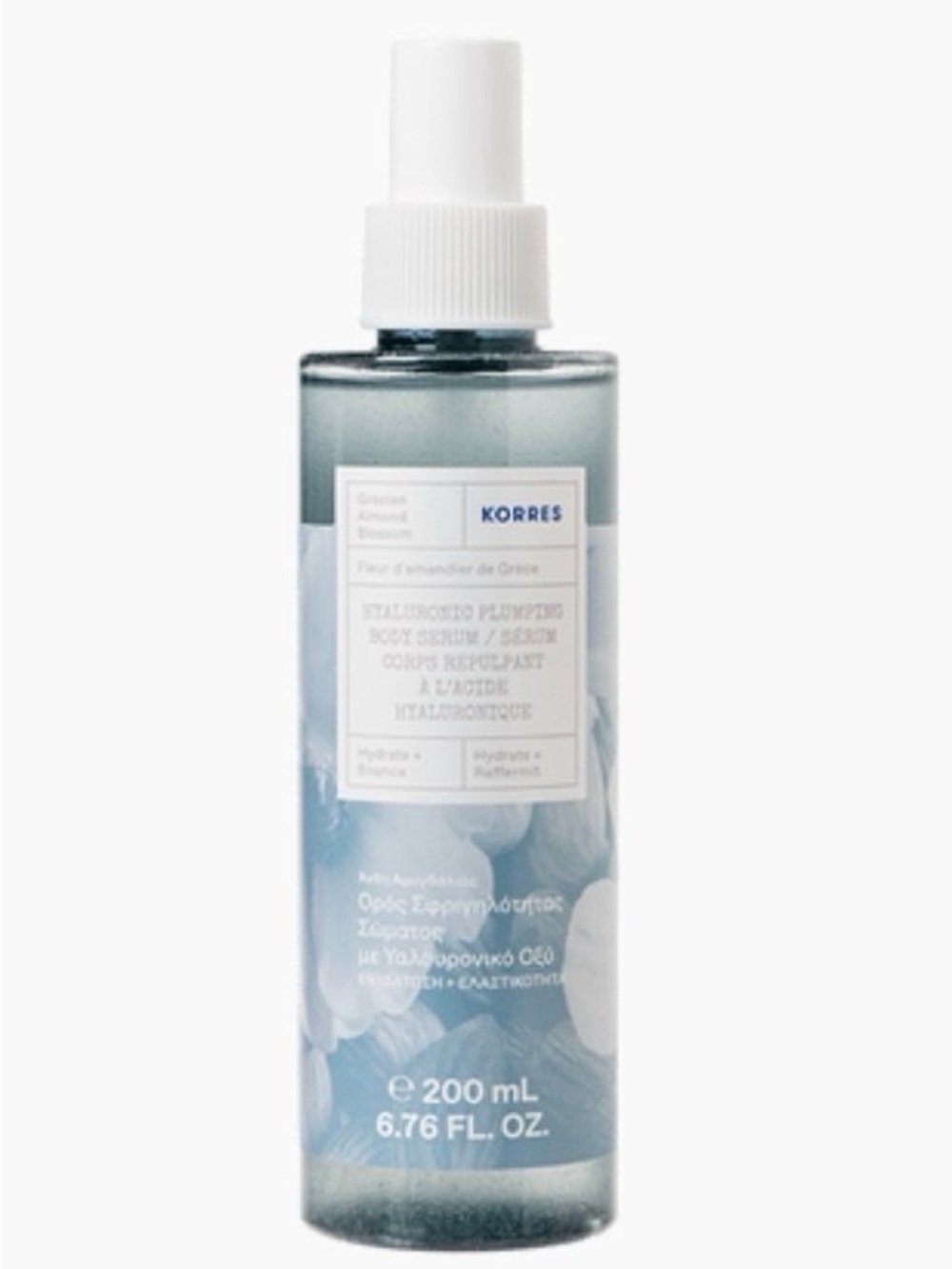 Korres Blue White Body Serum Spray